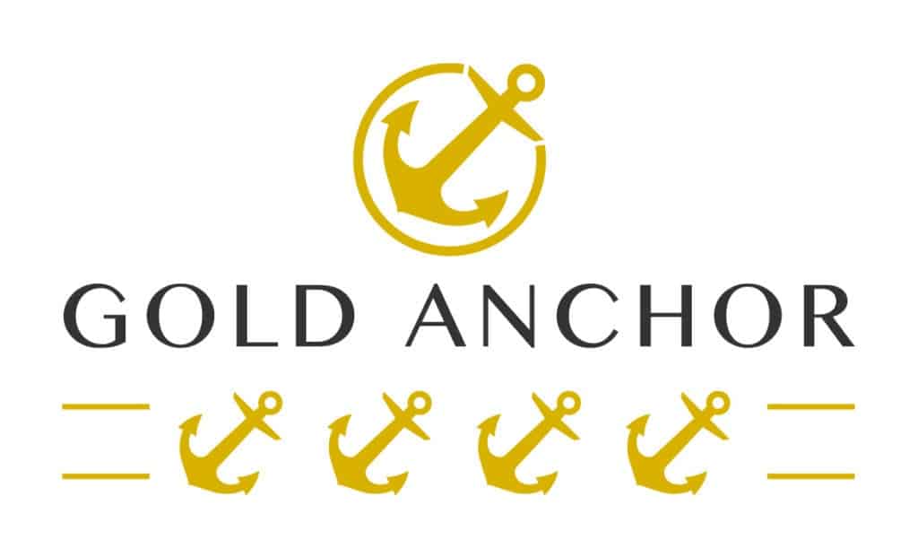 RYA 4 gold anchor accreditation logo 
