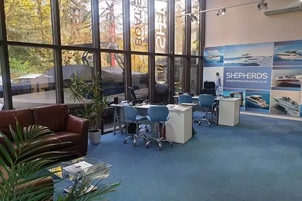 Shepherds Boat Sales Office